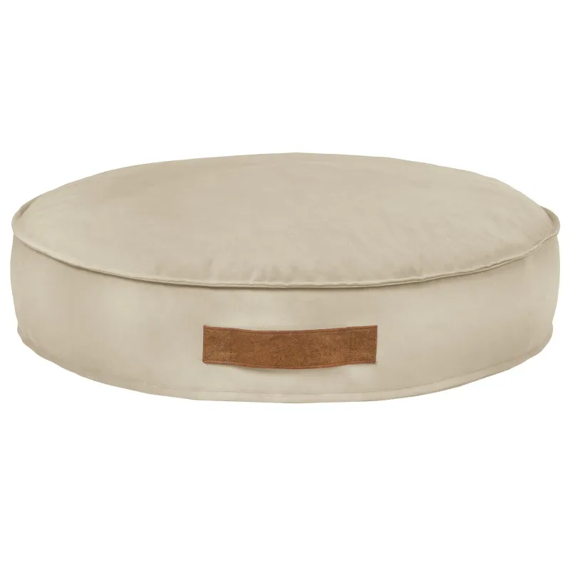 Round pet bed for dog and cat 80 cm - Soft Velvet
