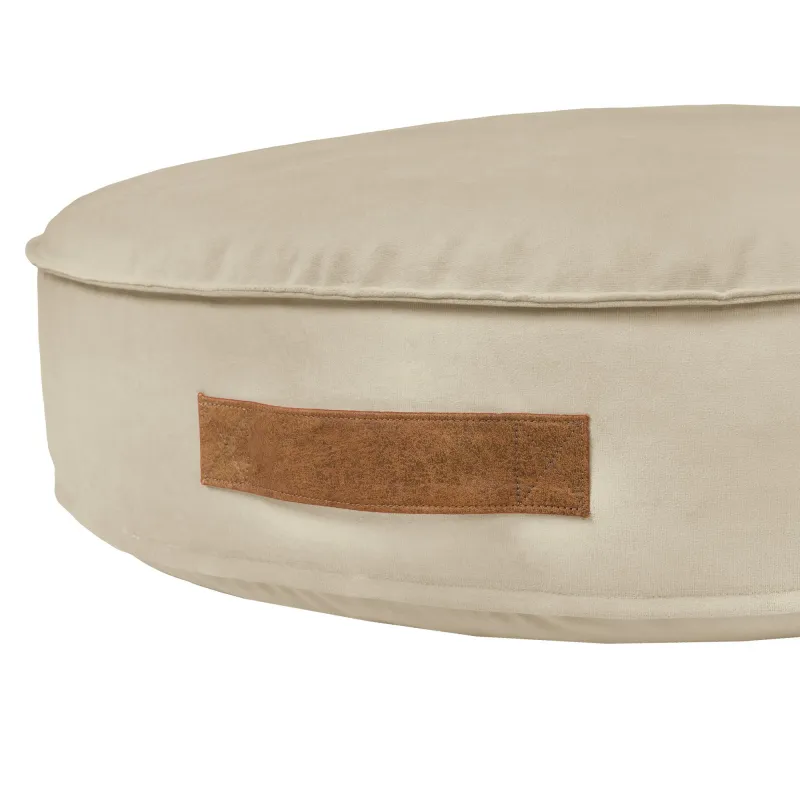Round pet bed for dog and cat 80 cm - Soft Velvet – view 2