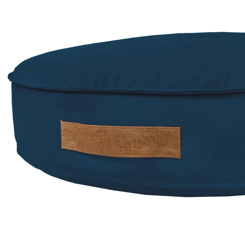 Round pet bed for dog and cat 100 cm - Soft Velvet – view 14