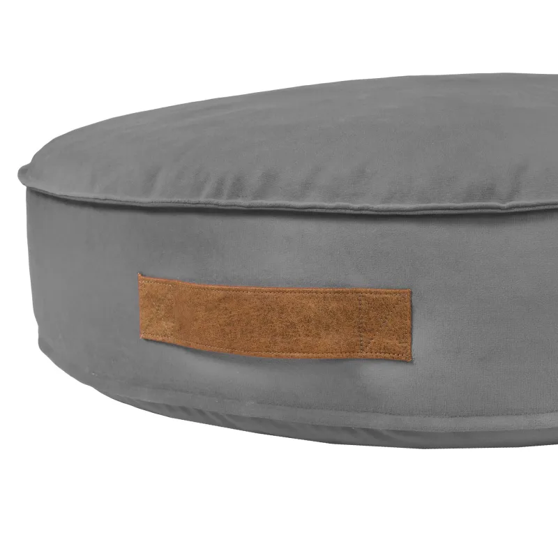 Round pet bed for dog and cat 100 cm - Soft Velvet – view 16