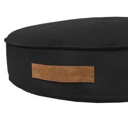 Round pet bed for dog and cat 100 cm - Soft Velvet – view 20