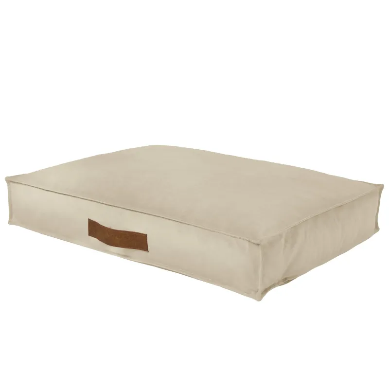 Rectangular pet bed for dog and cat 80x120 cm - Soft Velvet