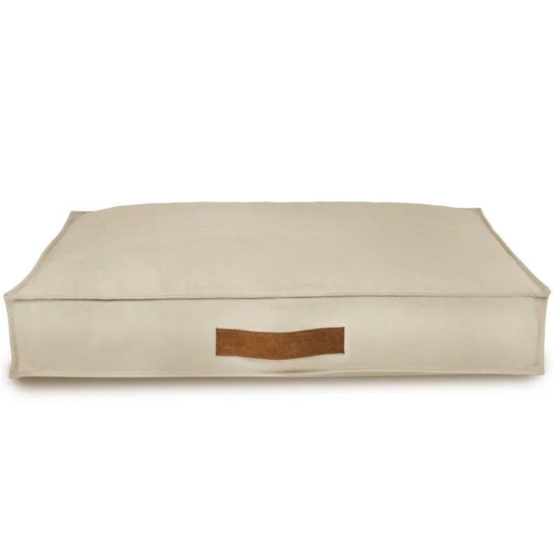 Rectangular pet bed for dog and cat 80x120 cm - Soft Velvet – view 2