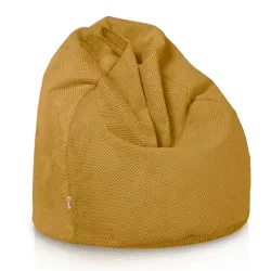Kids Bean Bag Chair - Dot Textured Velvet