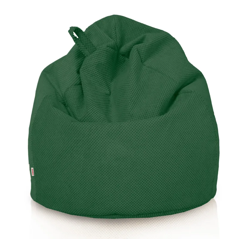 Kids Bean Bag Chair L - Dot Textured Velvet – view 27