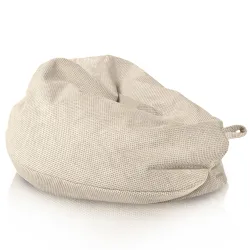 Kids Bean Bag Chair L - Dot Textured Velvet – view 29