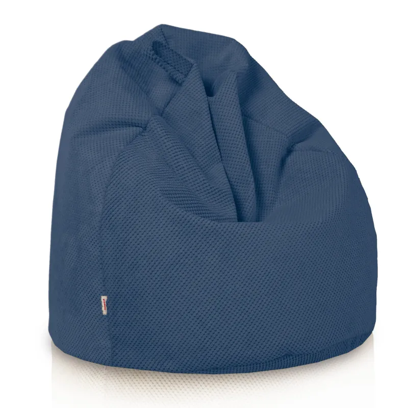 Giant Adult Bean Bag Chair XXL - Dot Textured Velvet – view 30