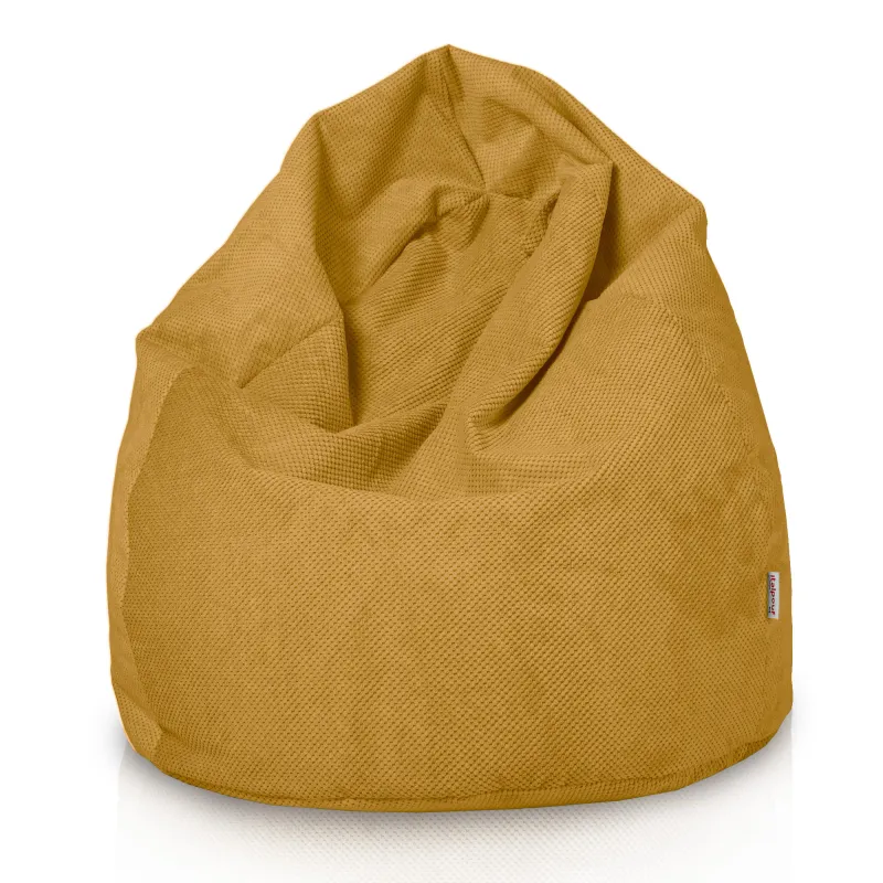 Giant Adult Bean Bag Chair XXL - Dot Textured Velvet – view 29