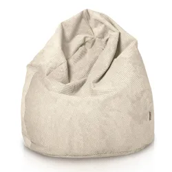 Giant Adult Bean Bag Chair XXL - Dot Textured Velvet – view 35