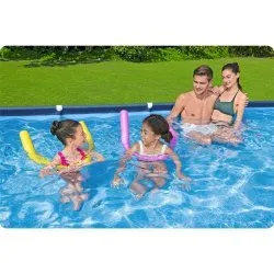 Racked garden pool 400 x 211 x 81 cm 15in1 Bestway 56405N.