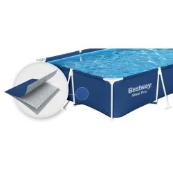 Racked garden pool 400 x 211 x 81 cm 4in1 Bestway 56405N.