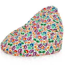 Drop XXL Highback Bean Bag Chair - Premium Printed Fabric
