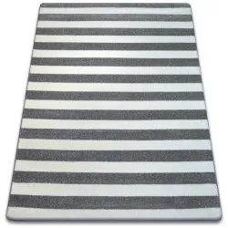 Carpet SKETCH - F758 grey/white - Striped