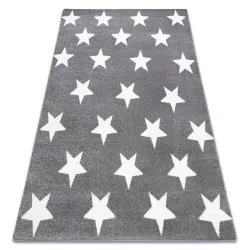 Carpet SKETCH - FA68 grey/cream - Stars