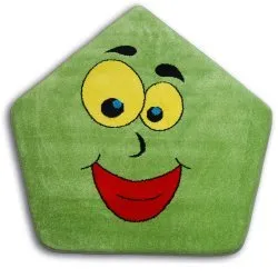Carpet PAINT pentagon - 1553 green