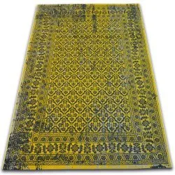 Carpet VINTAGE Flowers 22209/025 yellow