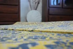 Carpet VINTAGE Flowers 22209/025 yellow