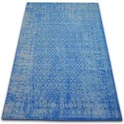 Carpet VINTAGE Flowers 22209/543 blue