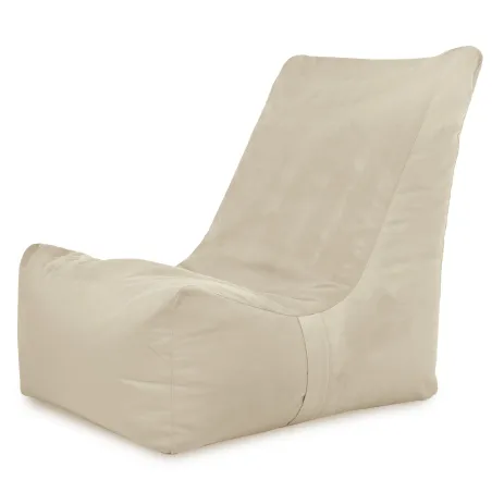 Distinto velvet bean bag chair for adults, stylish and comfortable seating option