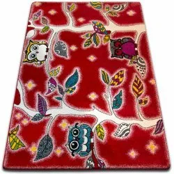 Carpet KIDS Forest red C427