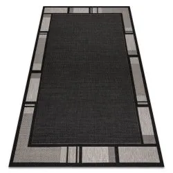 CARPET SIZAL FLOORLUX 20195 black / silver