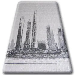 CARPET SIZAL FLOORLUX 20240 silver / black