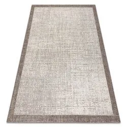 CARPET SIZAL FLOORLUX 20401 Frame champagne / taupe