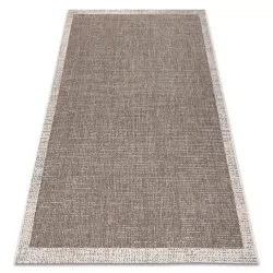 CARPET SIZAL FLOORLUX 20401 Frame taupe / champagne 
