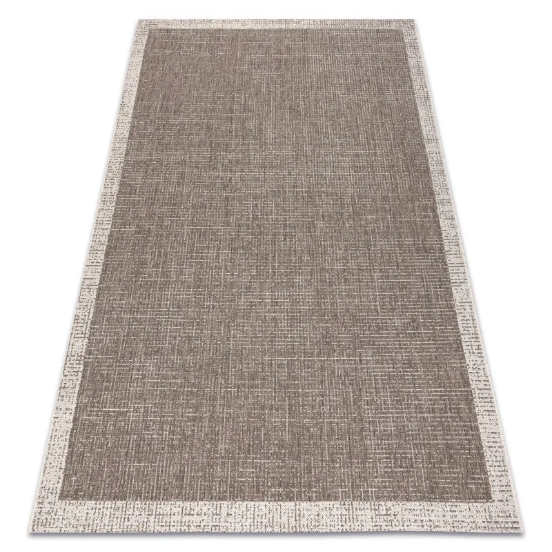 DYWAN SZNURKOWY SIZAL FLOORLUX 20401 Ramka taupe / szampański 