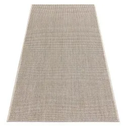 CARPET SIZAL FLOORLUX 20580 plain, flat, one colour - champagne / taupe