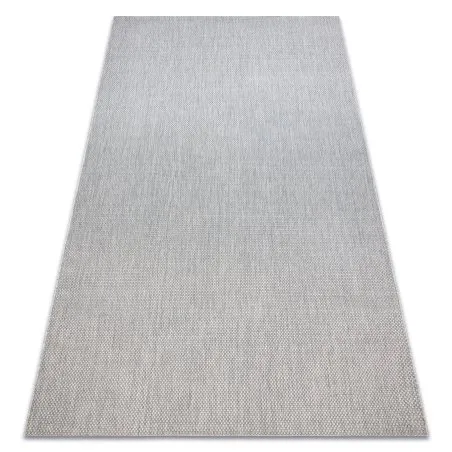 Dywan SZNURKOWY SIZAL FLAT 48663/037 srebrny GŁADKI