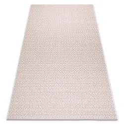 Carpet FLAT 48603/526 Eyelets - cream pink