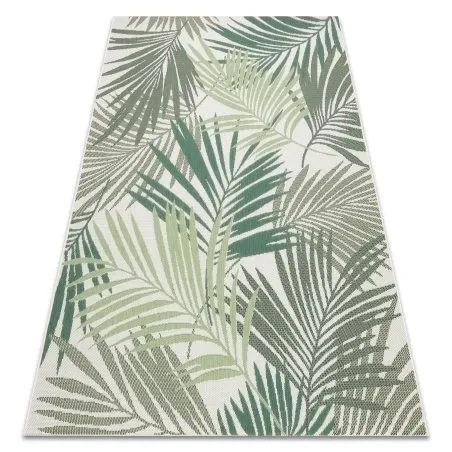 Dywan SZNURKOWY SIZAL COLOR 19433/062 Liście Zielony JUNGLE