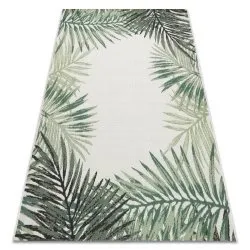 Carpet COLOR 19435/062 SISAL Leaves Green JUNGLE