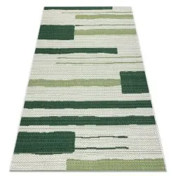 Carpet COLOR 19676362 SISAL lines beige / green