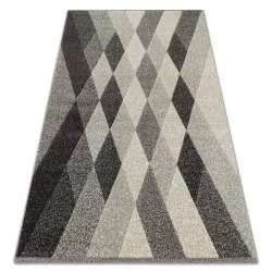 Carpet FEEL 5674/16811 DIAMONDS grey / anthracite / cream
