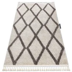 Carpet BERBER TROIK cream Fringe Berber Moroccan shaggy