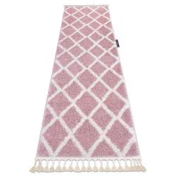 Carpet, Runner BERBER TROIK pink - for the kitchen, corridor &amp; hallway