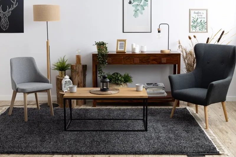 Dywan BERBER 9000 szary Frędzle berberyjski marokański shaggy