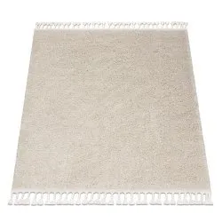 Carpet BERBER square 9000 cream Fringe Berber Moroccan shaggy