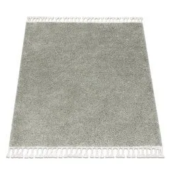 Carpet BERBER square 9000 green Fringe Berber Moroccan shaggy