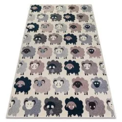 Carpet HEOS 78468 cream / pink / blue / grey SHEEPS
