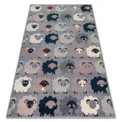Carpet HEOS 78468 grey / blue SHEEPS