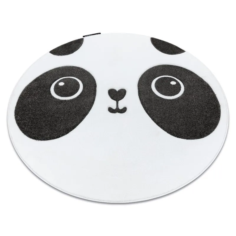 Dywan PETIT PANDA koło biały