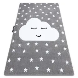 Carpet PETIT CLOUD STARS grey