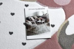 Dywan PETIT FLAMINGOS FLAMINGI SERDUSZKA krem