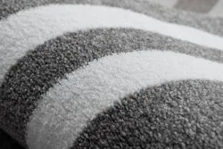 Carpet HAMPTON Frame circle grey