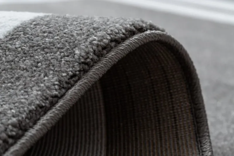 Carpet HAMPTON Frame circle grey