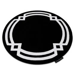 Carpet HAMPTON Lux circle black