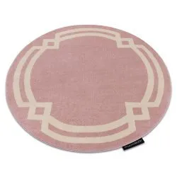 Carpet HAMPTON Lux circle pink